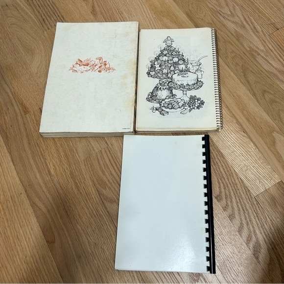 Vintage Cookbook Bundle Williamsburg Cook Book Low Fat Cooking Appetizers - Picture 3 of 3